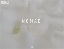 Tablet Screenshot of nomad-rnd.net
